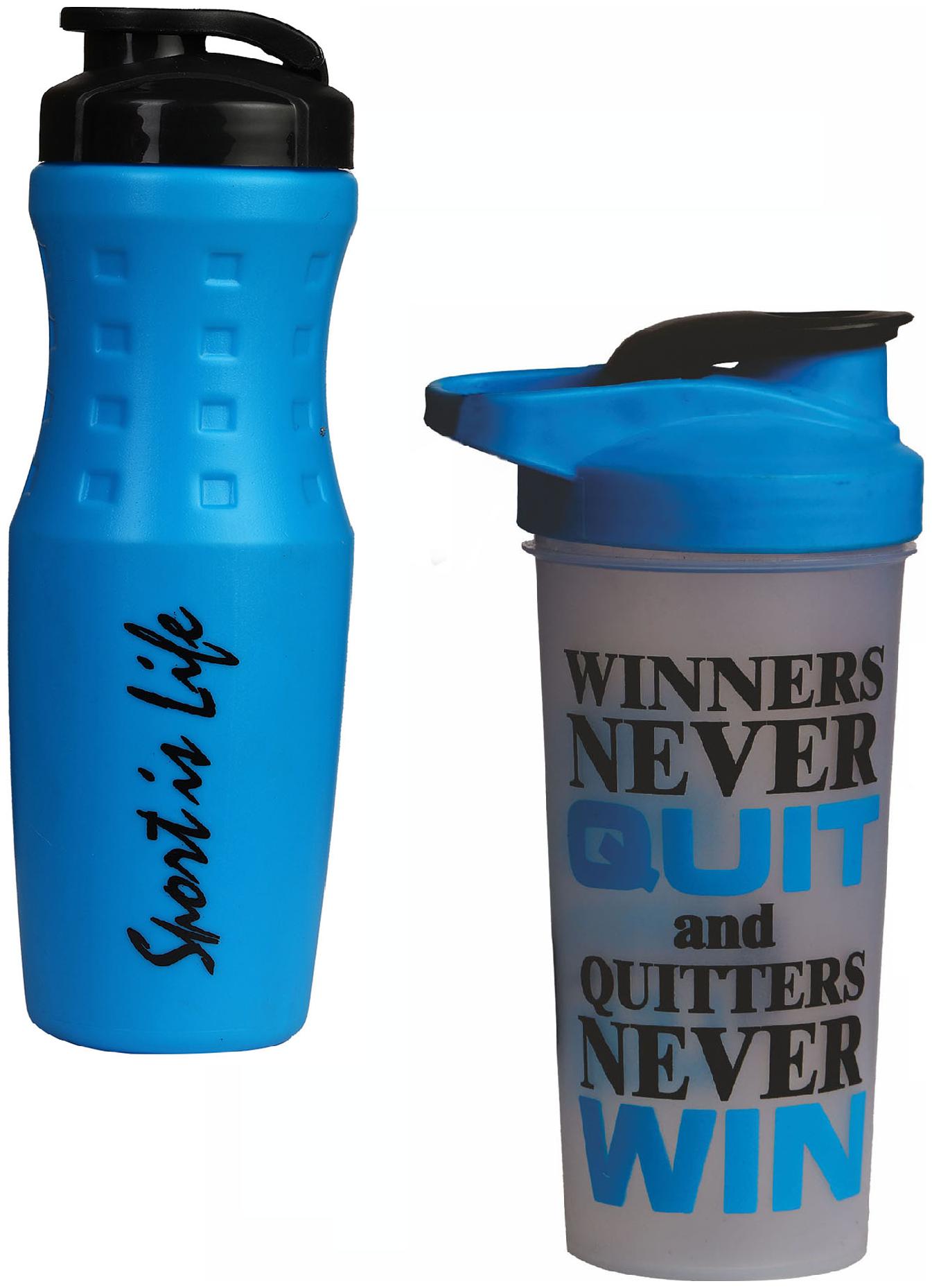 

True Indian Special Combo Pack Buy 1 get 1 Free Sport Shaker and Sipper Bottle Protein Shaker Gym and Water Bottle (Pack of 2)