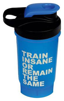 

TRUE INDIAN 500 ML SHAKER PROTEIN SHAKER BOTTLE SHAKE WATER BOTTLE (BLUE-BLACK)