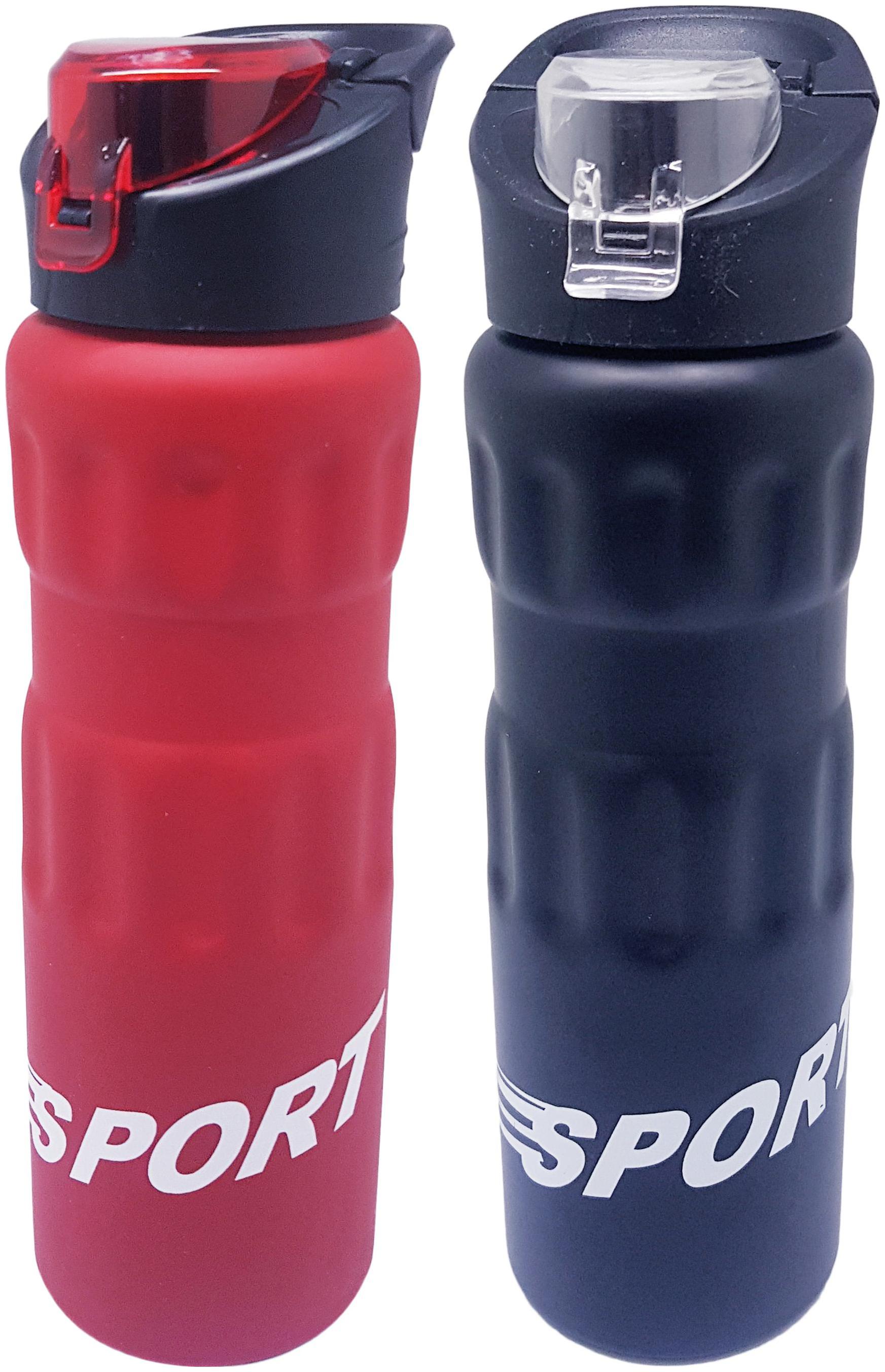

Tuelip Combo of 2 Stainless Steel Sports Water Bottle Use For College School Office 750ml Any 2 Water Bottle