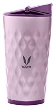 

Vaya Drynk 350 ml Stainless Steel Thermos Flask Vacuum Insulated Sipper Water Bottle (Tumbler Sipper) Purple