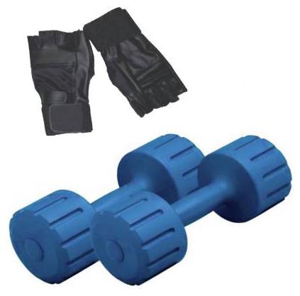 

VIGOURZONE PVC Fixed Weight Dumbbell ( Set of 4 10 kg )