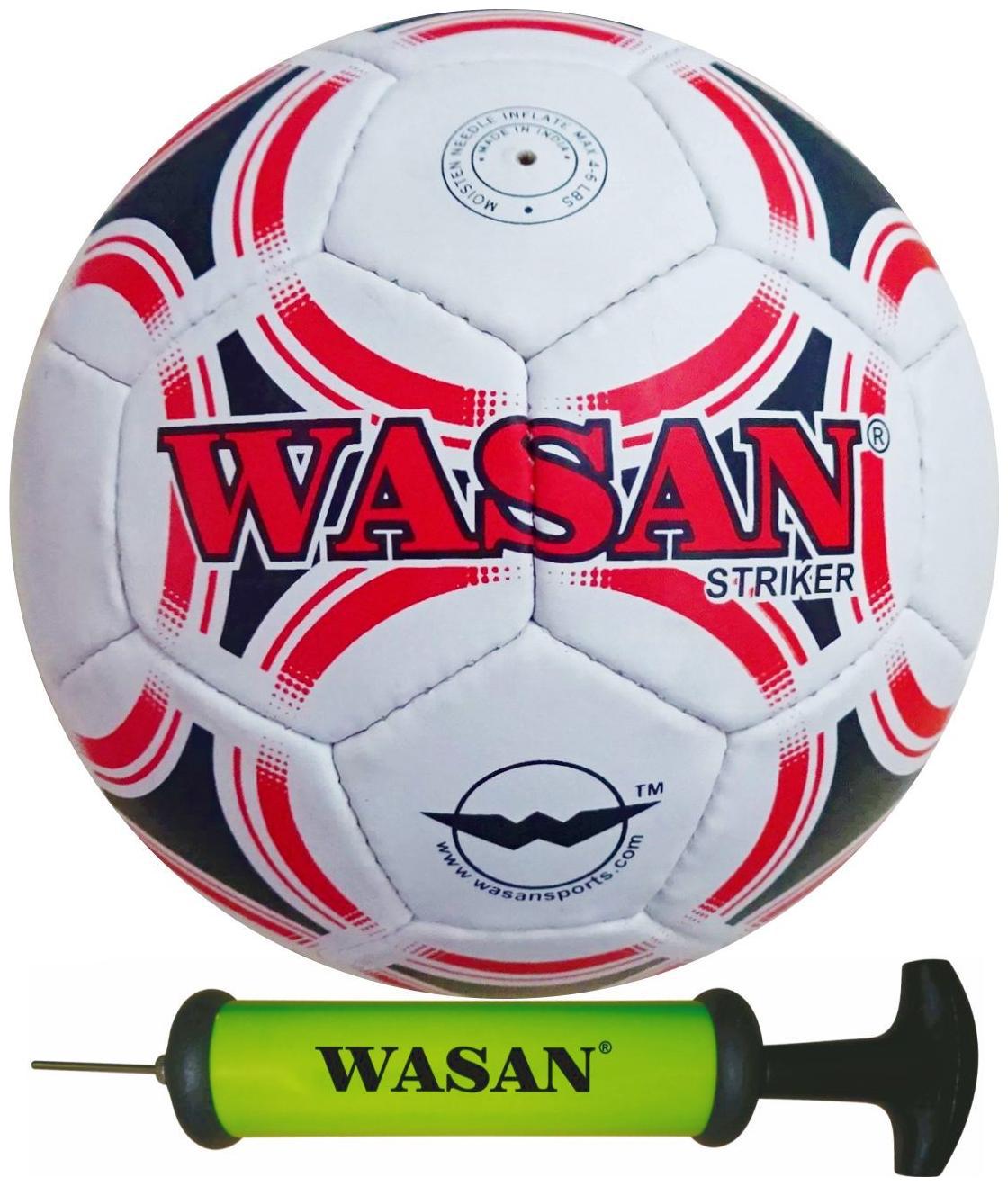 Wasan Striker Football Size 5 with Free Pump 12 Years and Above