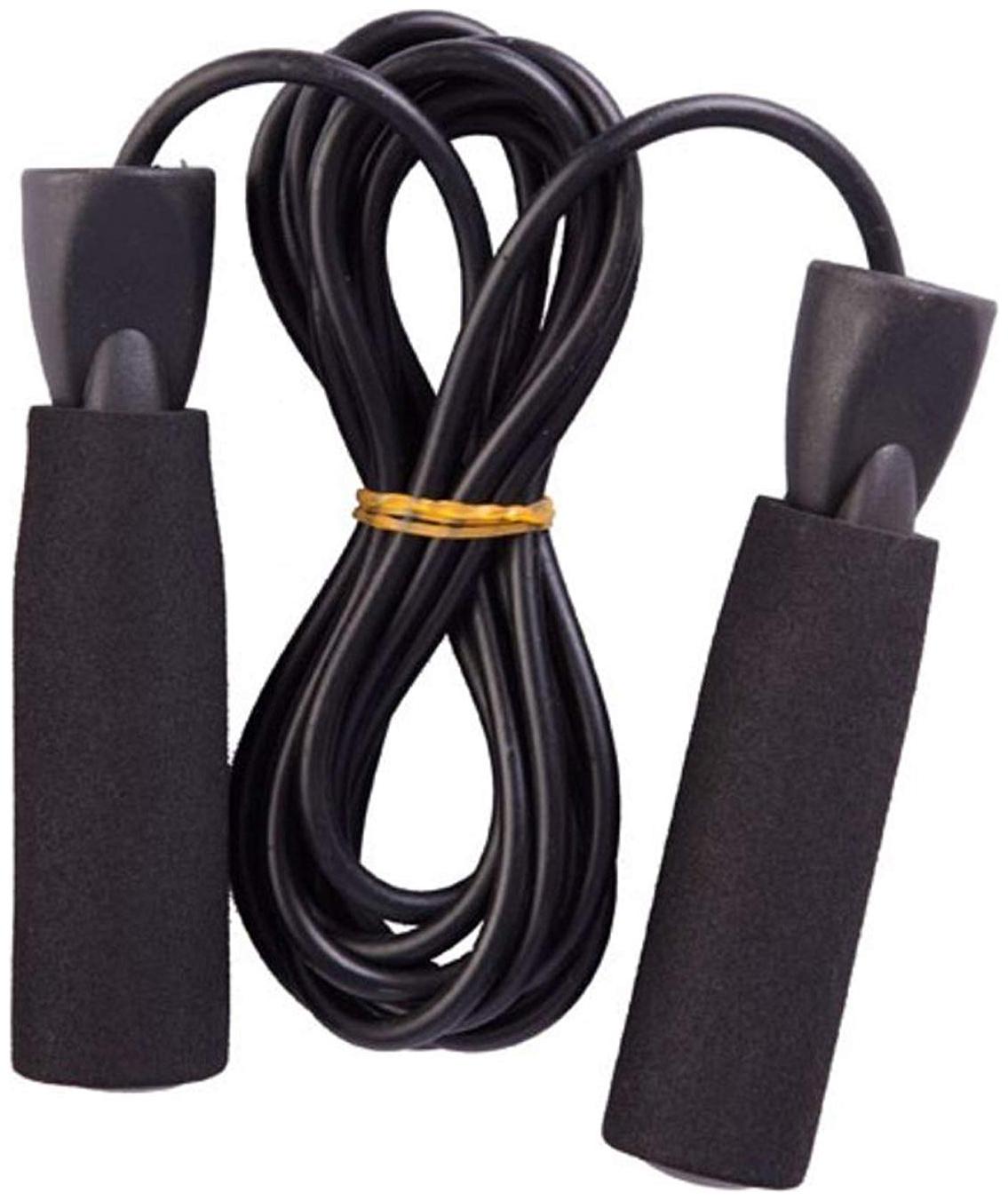 

Xprospo Unisex Ball Bearing Skipping Ropes (Black Pack of 1)
