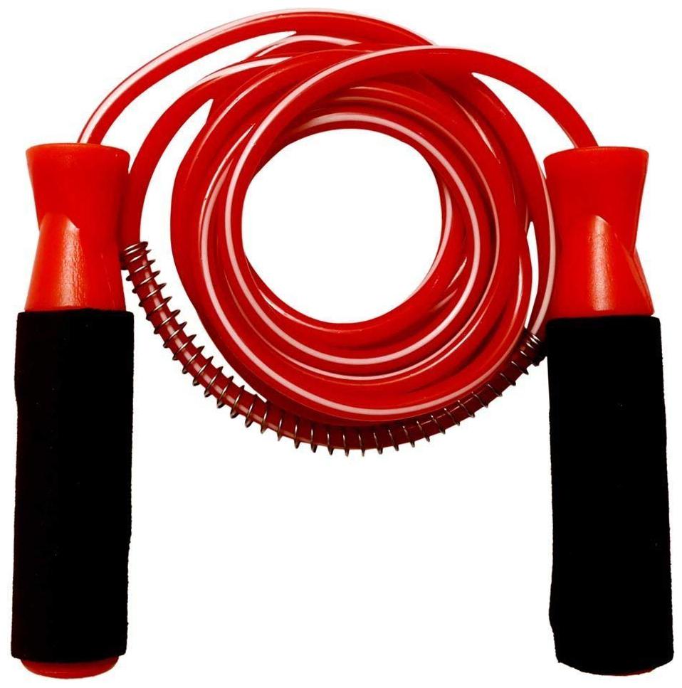 

Xprospo Unisex Ball Bearing Skipping Ropes (Red Pack of 1)