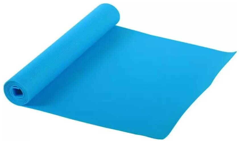 

MARKETWALA Blue Plastic Yoga mat - 1 pc