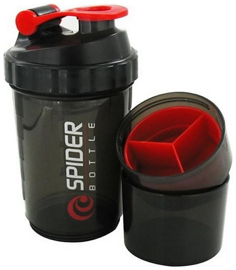 

Zukunft Fashion Spider Protein Shaker Bottle Shaker Cup Gym Shaker Cup Workout Shaker Cup Portable Shaker Bottle With Mixing Ball For Gym-500Ml