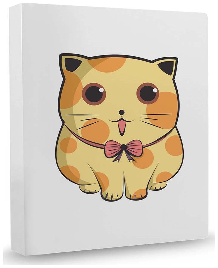 

100yellow Printed File Folder Case A4 Size File Folder Binder Ring Binder for Office