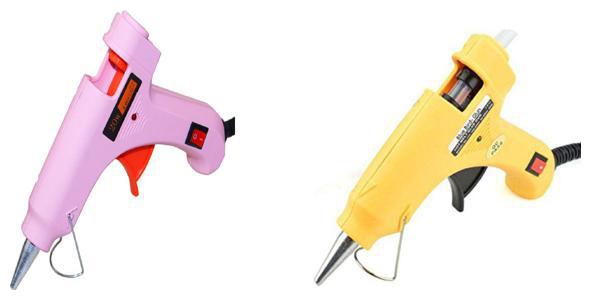 

20 WATT PINK AND YELLOW GLUE GUN