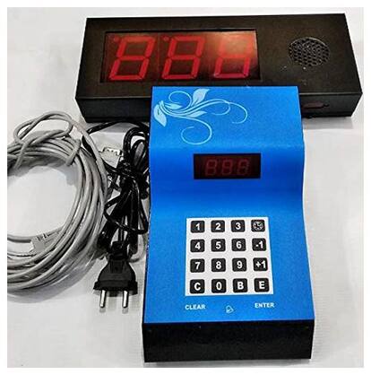 3 DIGIT TOKEN DISPLAY SYSTEM WITH VOICE