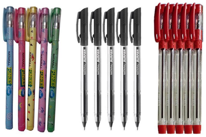 

Nataraj Ball Pen ( Multicolor Set of 3 )