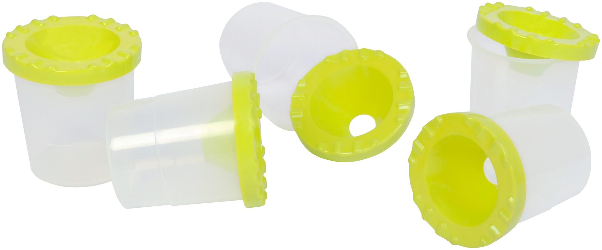 

5 Piece No Spill Paint Cups Prevent Spills and Keep Water Stored Safely Away from Your Paintings Or Papers