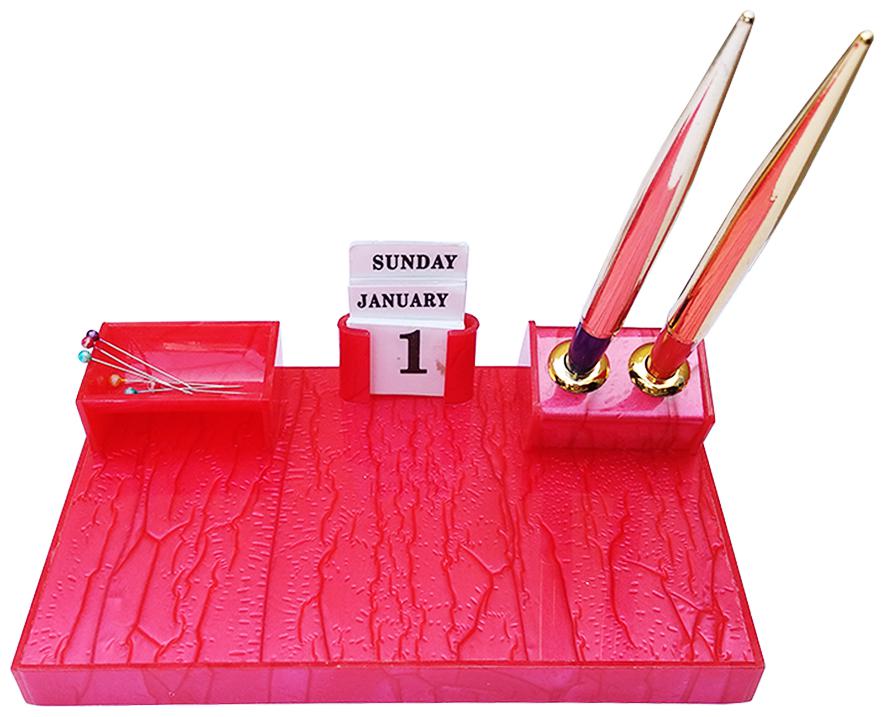 

IGNOTO Acrylic Office Pen Stand (Premium Quality) With 2 Compartements