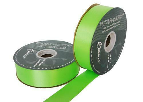 

9 Citrus Flora Satin Ribbon 1- 7 16 X 100 Yards (1 Roll)