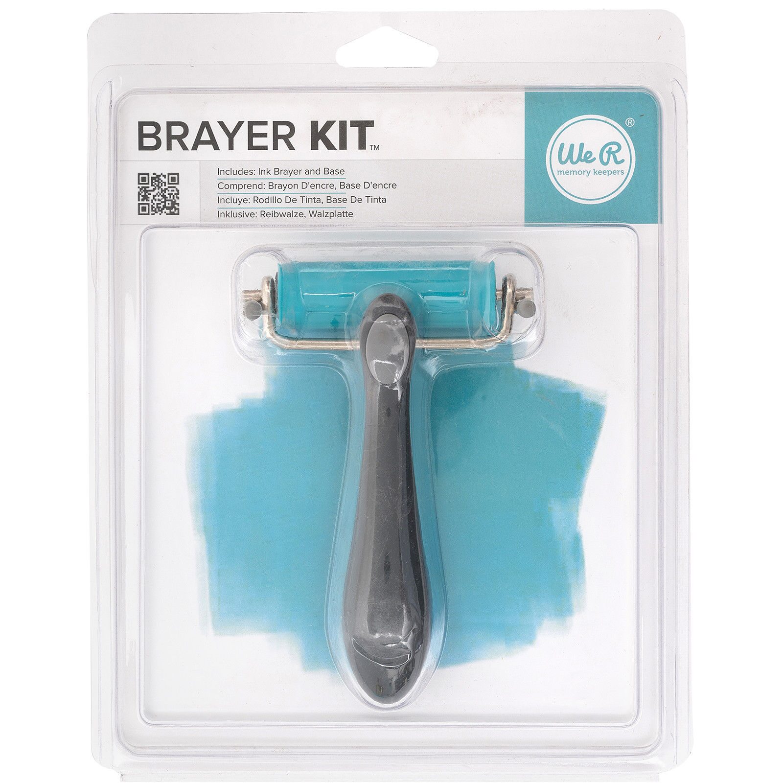 

American Crafts We R Memory Keepers Letterpress Brayer w Ink - 2 Pieces