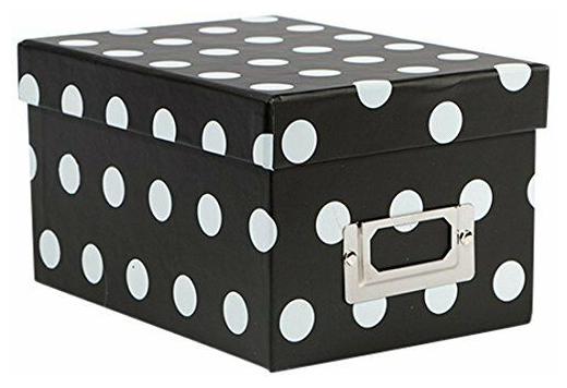 

American Crafts Mini Boxes Polka Dots Black Die Cuts with a View