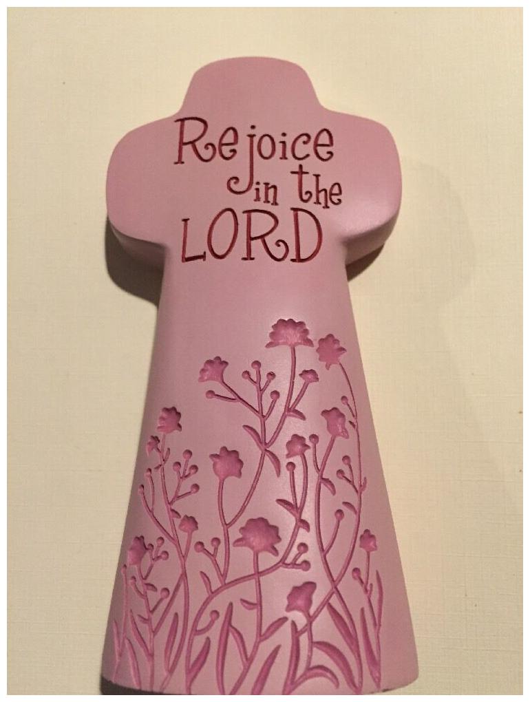 

Angelstar Scripture Cross Rejoice in the Lord Baptism Communion Confirmation