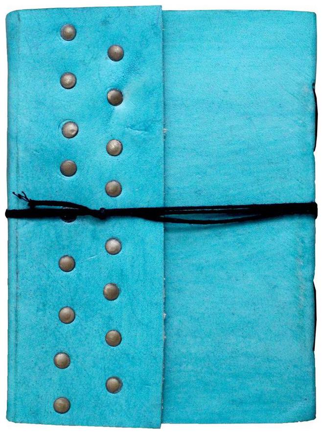 

Anshika International Blue Cover Handmade Handcrafted Notebook Diary for Girls Boys Men Women Office College Birthday Gift Size -7 5