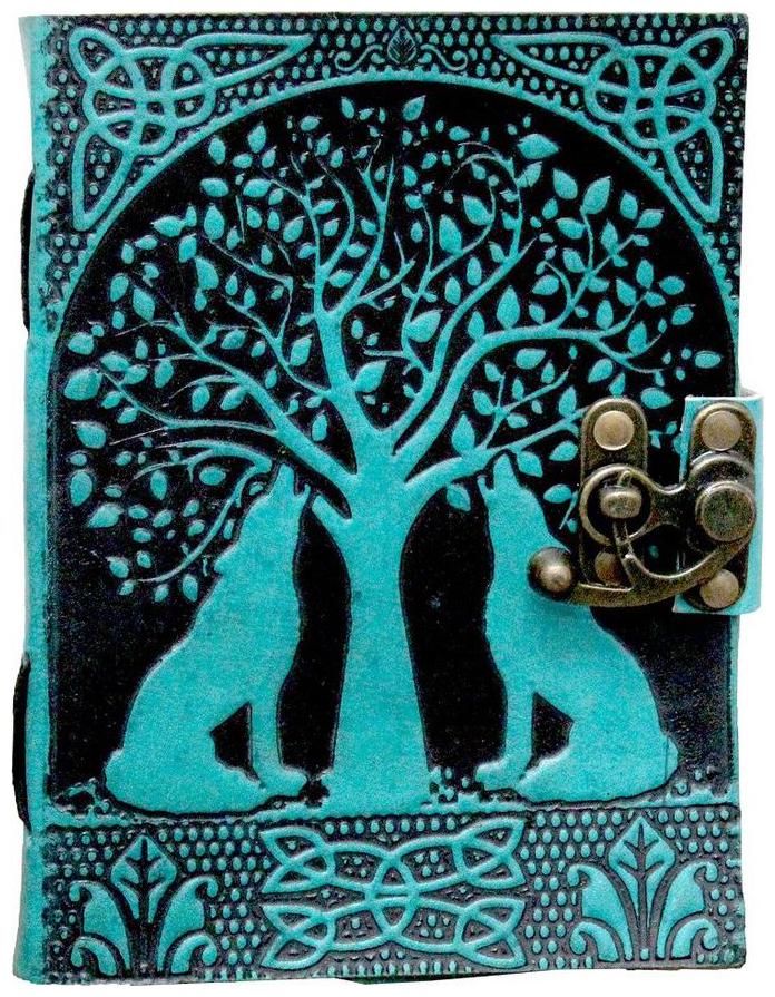 

Anshika International Original Crying Wolf Design Handmade Notebook Diary