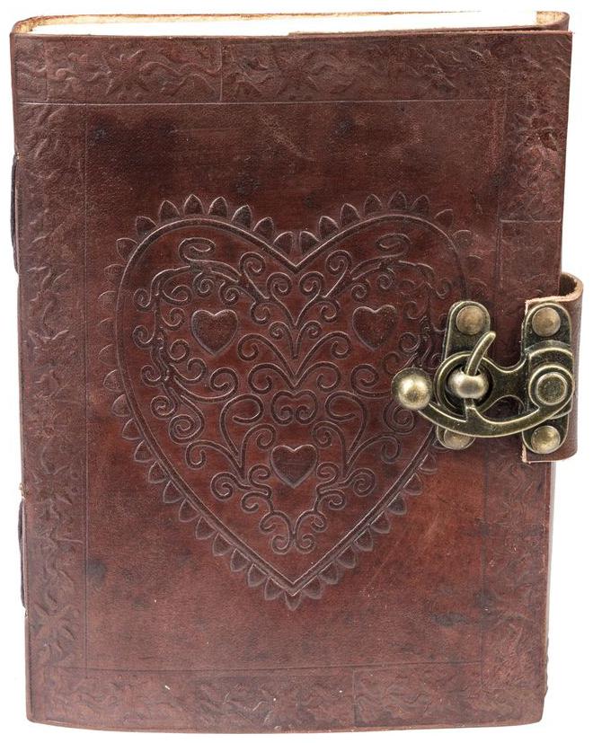

Anshika International Real Vintage Leather Handmadepaper Notebook Diary - Size of (H) 7 (L) 5 Brown