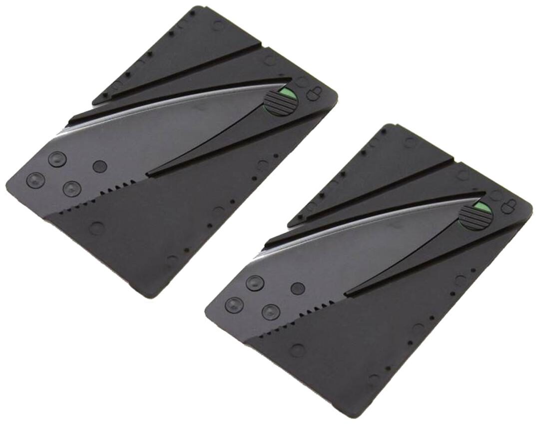 

Aryshaa Best Quality Credit Card Size Folding Knife (Pack of 2)
