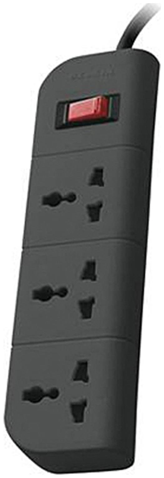 Belkin 3 Socket Surge Protector Grey by Orange E Store