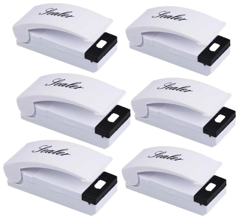 

Benison India Mini Heat Sealing Machine Impulse Sealer for Polythene Bag (Pack of 6)