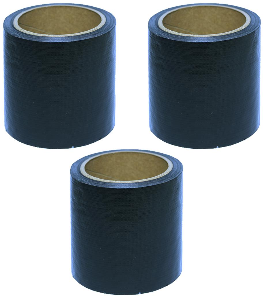 

VCR Black Duct Tape - 18 Meters in Length 96mm 4 Width - 3 Rolls Per Pack