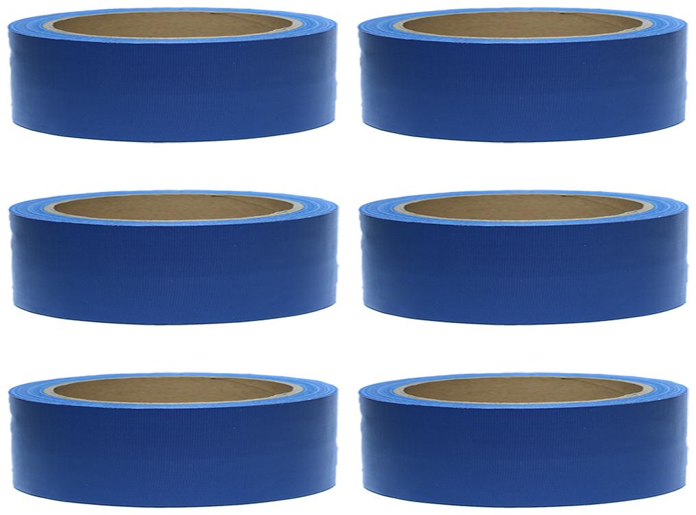 

VCR Blue Duct Tape - 18 Meters in Length 24mm 1 Width - 6 Rolls Per Pack