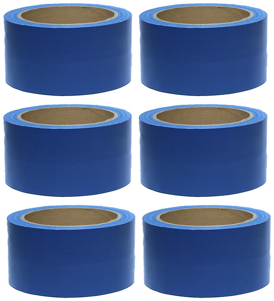 

VCR Blue Duct Tape - 18 Meters in Length 48mm 2 Width - 6 Rolls Per Pack