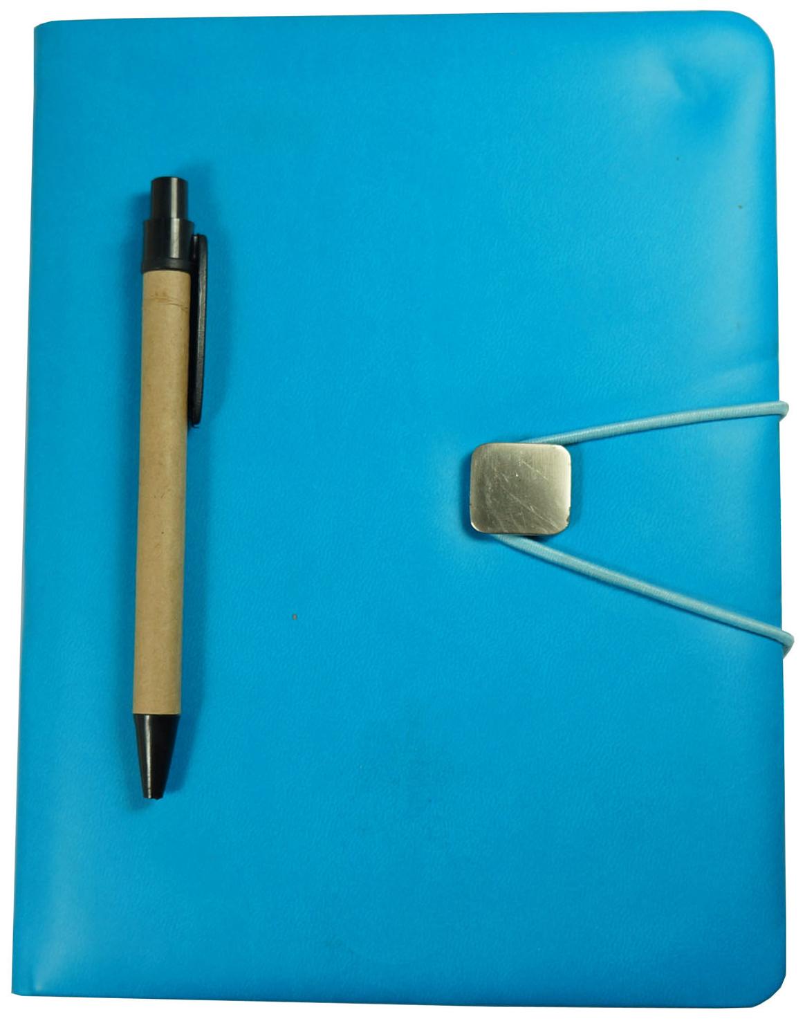 

Bluto A5 Leather Executive Diary Organizer 150 Pages with Cardboard Pen