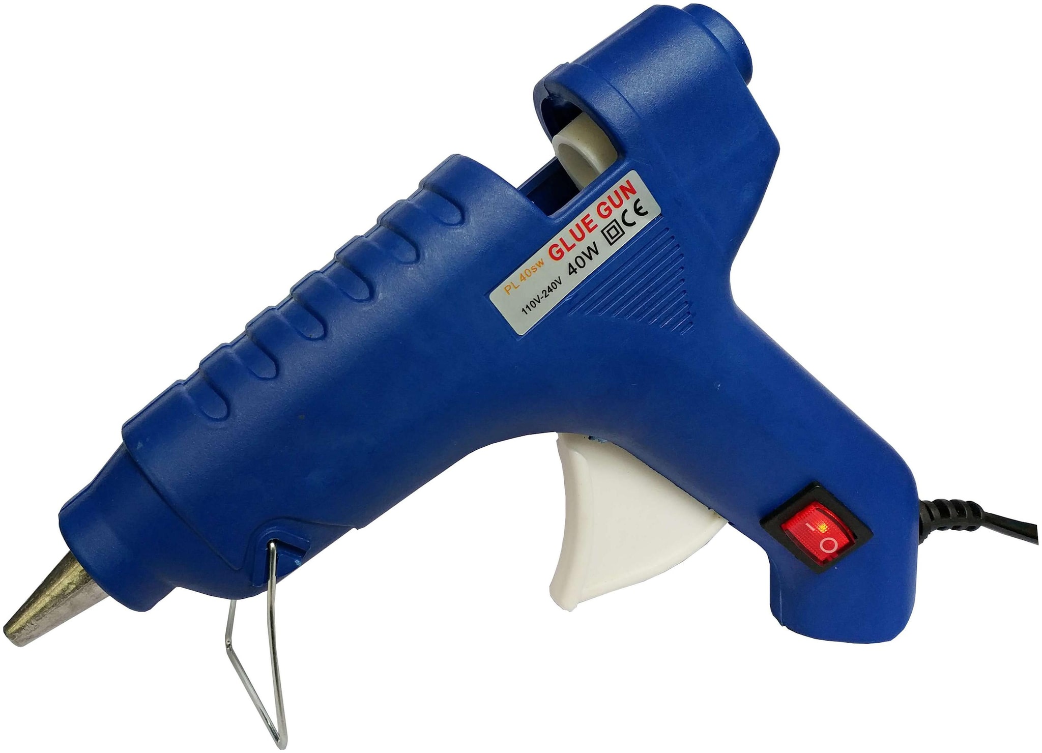 

BOND BLUE 40W 40 WATT HOT MELT GLUE GUN (ON OFF SWITCH WITH INDICATOR)
