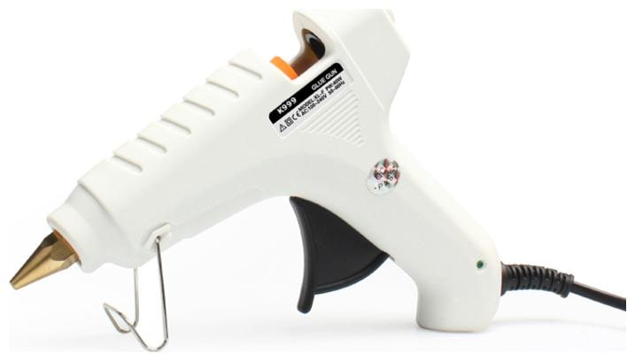 

BOND K999 WHITE 60W 60 WATT LEAK PROOF PROFESSIONAL HOT MELT GLUE GUN WITH INDICATOR