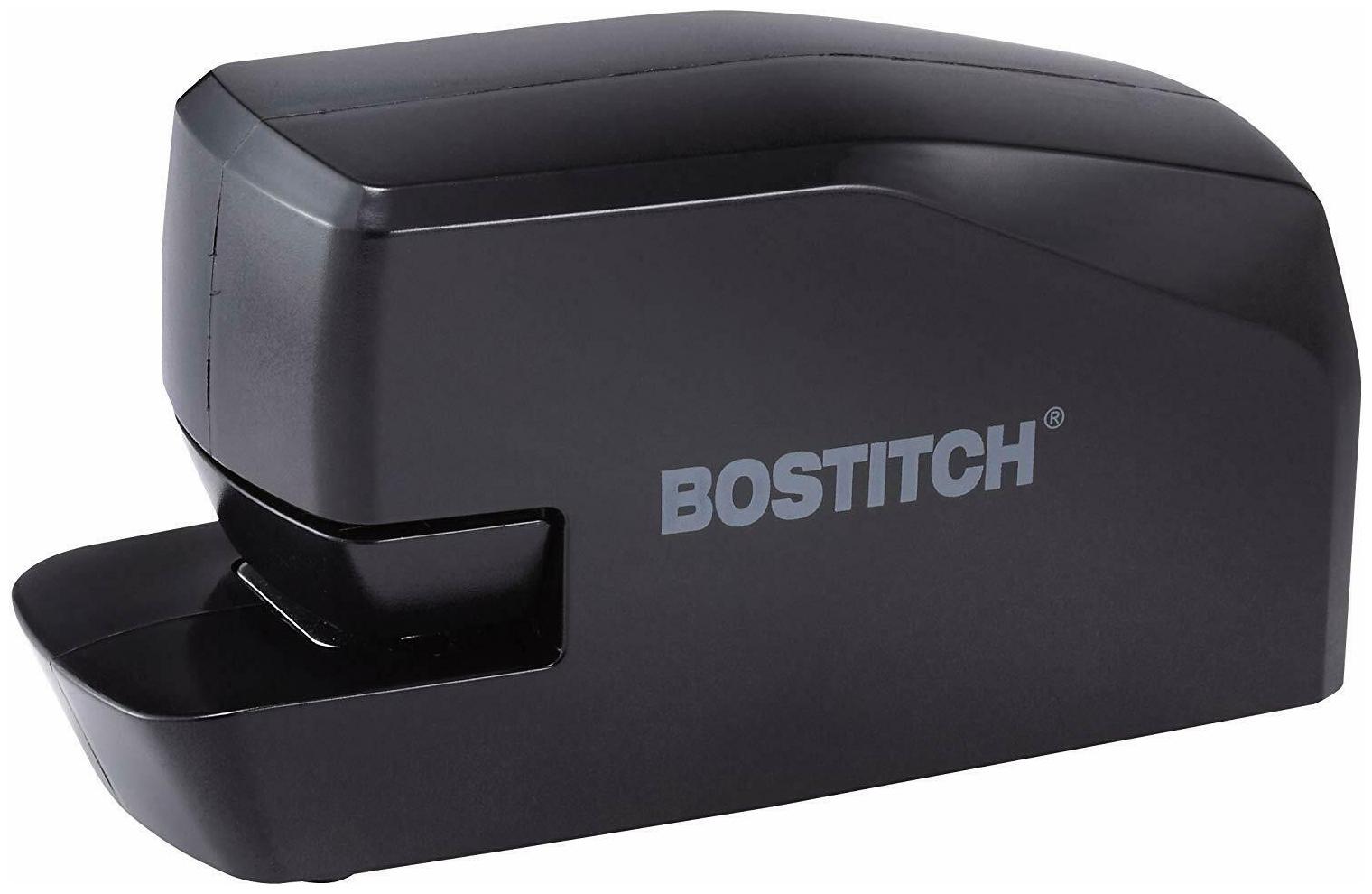 

Bostitch Portable Electric Stapler 20 Sheets AC or Battery Powered Black Office