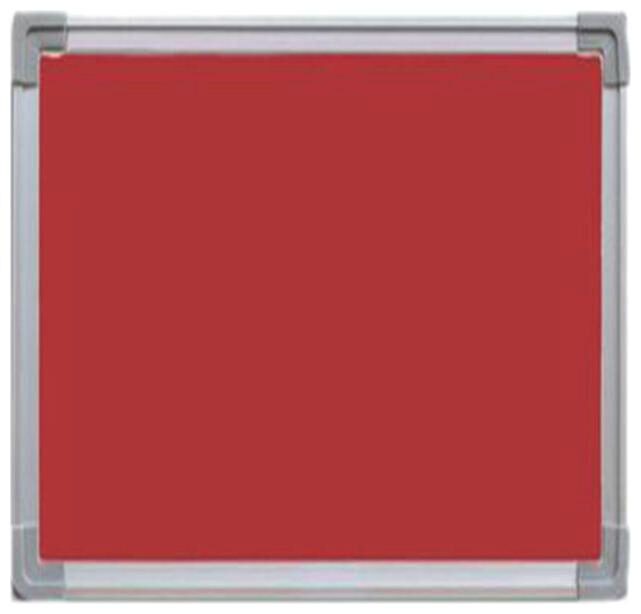 

Crete Red 1 5 x 1 5 ft Bulletin Board Notice Board Pin Board