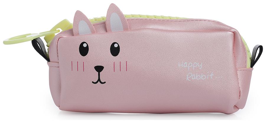 

Dennmarks Big Capacity Pencil Pen Case Office College School Large Storage Pink