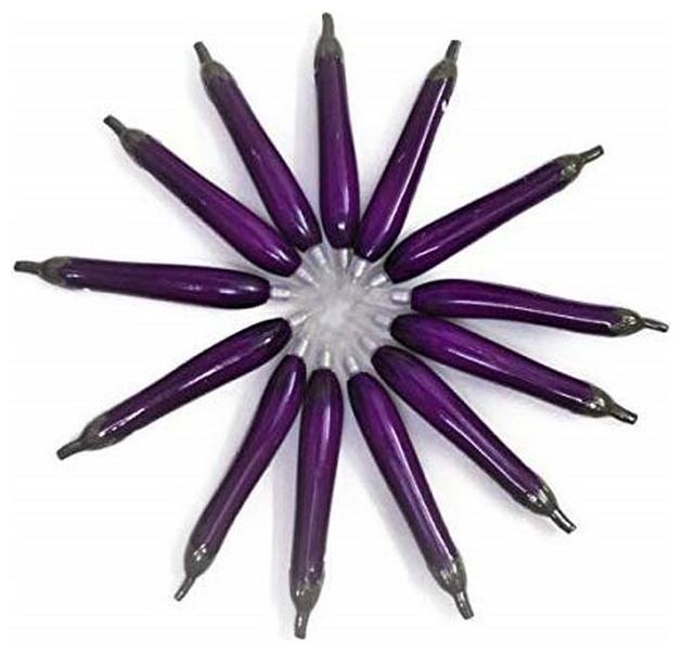 

Designer Brinjal Shape Pens Pack of 12 Return Gifts