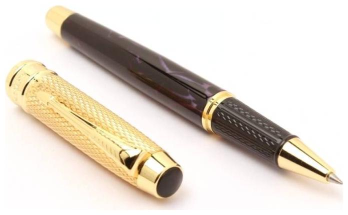 

Dikawen 18 Ct Gold Plated Odyssey Marbled Designer Roller Ball Pen