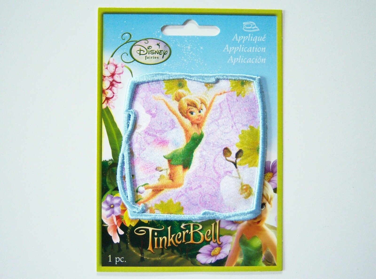 

DISNEY FAIRIES (TINKERBELL) EMBROIDERED IRON ON PATCH APPLIQUE 1 PACK