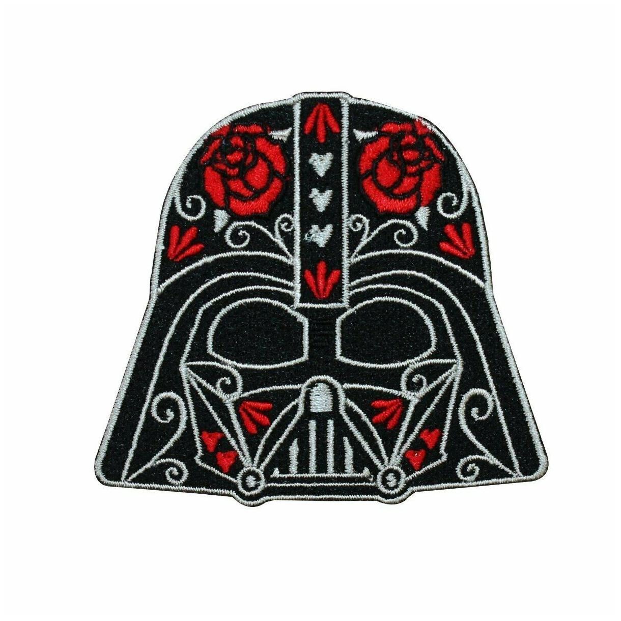 

Disney Star Wars Cute Darth Vader Calavera Patch Officially Licensed Iron On