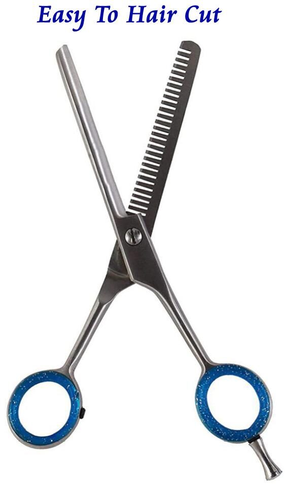 

DKUY Professional Razor Cut Hair Thin Mousctache Scissor