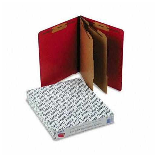 

Esselte Color Pressboard End Tab Classificationfolder - Letter - 8 5 X 11 -