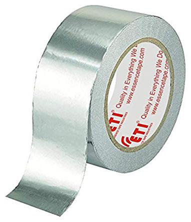 

ETI ALUMINIUM FOIL ADHESIVE TAPE 48mm X 20 Mtr Set of 01