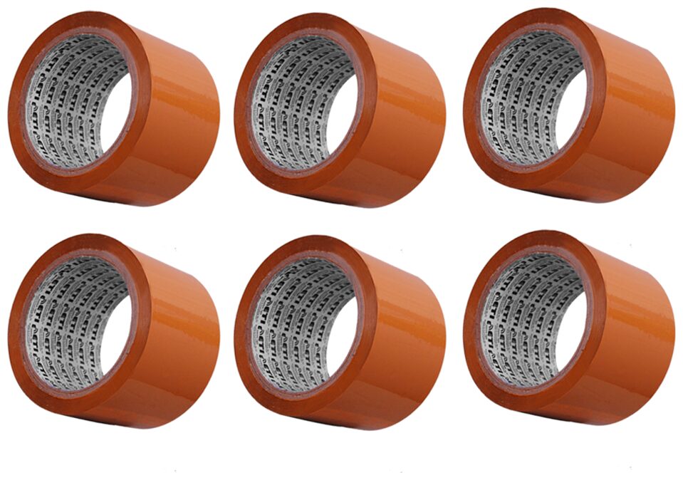 

ETI Cello Tape 2 inch 65M (Brown)(Pack Of 6)