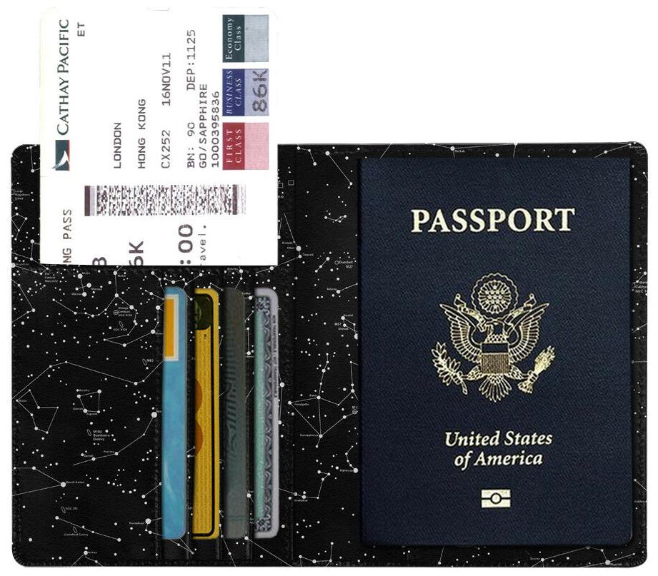 

Fintie Slim Travel Wallet Passport Holder RFID Blocking Cards Case Cover Slot