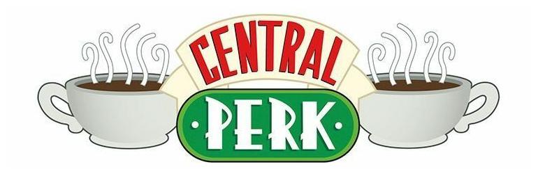

FRIENDS - CENTRAL PERK - BOOKMARK - BRAND NEW - BOOK READING 8679