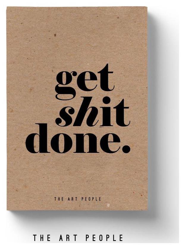 

Get Done Brown Plain Notebook Travel Handmade Paper Diary (120 Pages 90gsm)