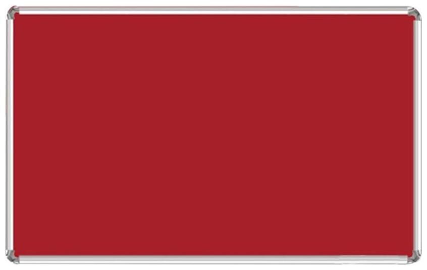 

GLOWHITE Red Pin Notice Board 60 x 45 cms