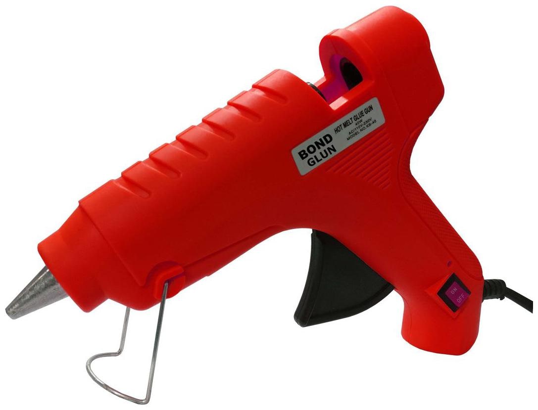 

Glun Bond Red glue gun with 8 sticks
