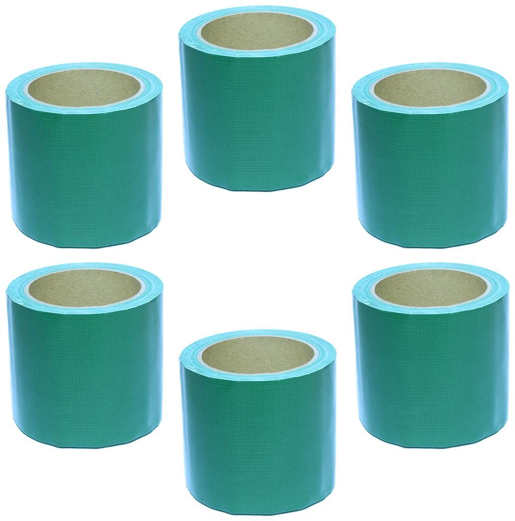 

VCR Green Duct Tape - 18 Meters in Length 96mm 4 Width - 6 Rolls Per Pack