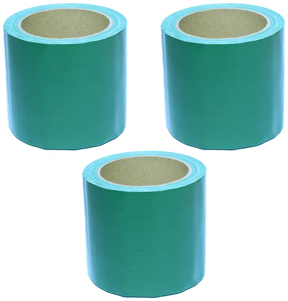 

VCR Green Duct Tape - 18 Meters in Length 96mm 4 Width - 3 Rolls Per Pack